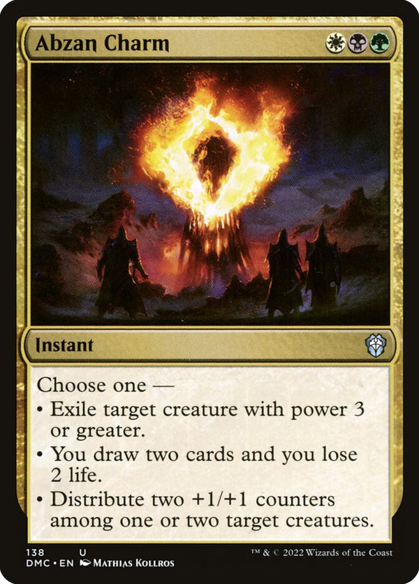 Abzan Charm - Magic: The Gathering