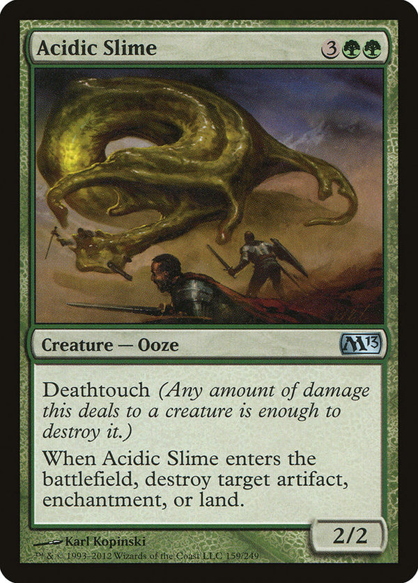 Acidic Slime - Magic: The Gathering