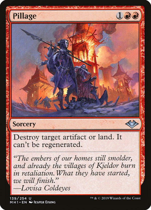 Pillage - Magic: The Gathering