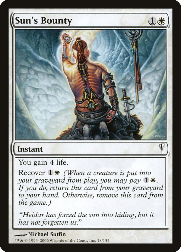 Sun's Bounty - Magic: The Gathering
