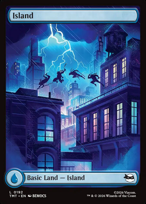 Island (0192) - Magic: The Gathering