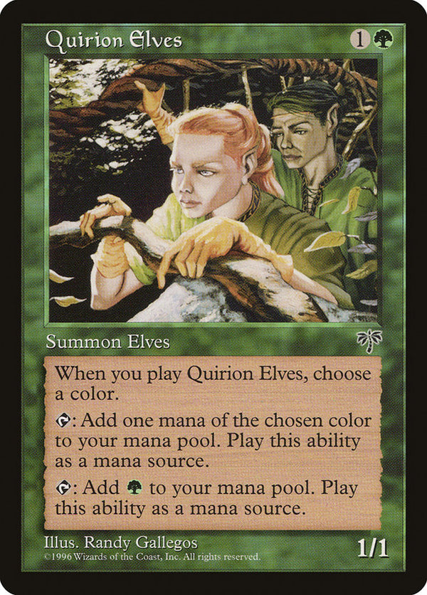 Quirion Elves - Magic: The Gathering