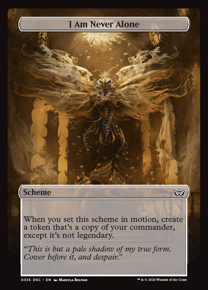 I Am Never Alone (Full Art)
