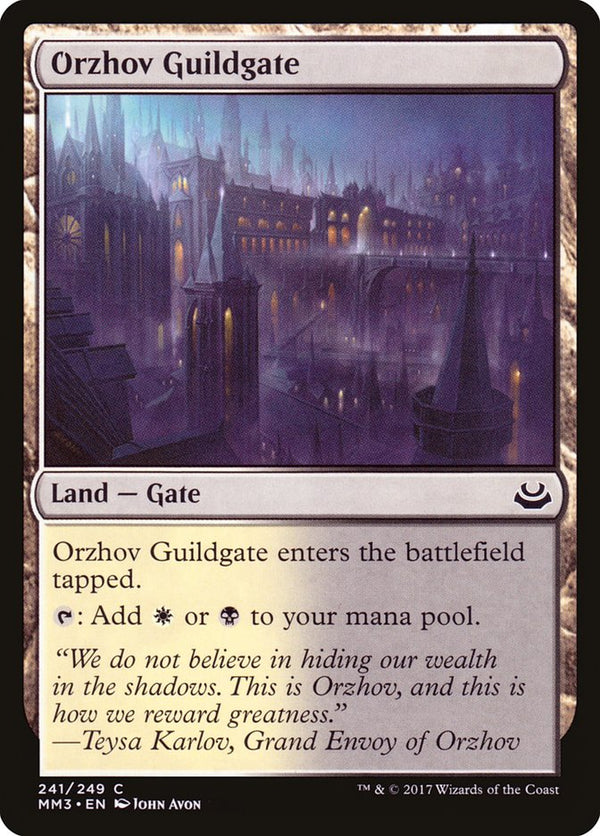 Orzhov Guildgate - Magic: The Gathering