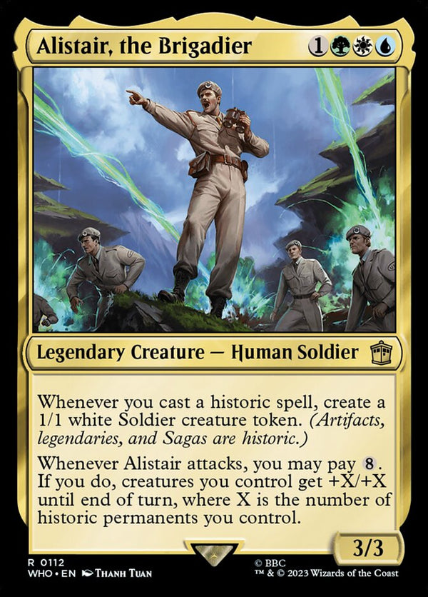 Alistair, the Brigadier - Magic: The Gathering