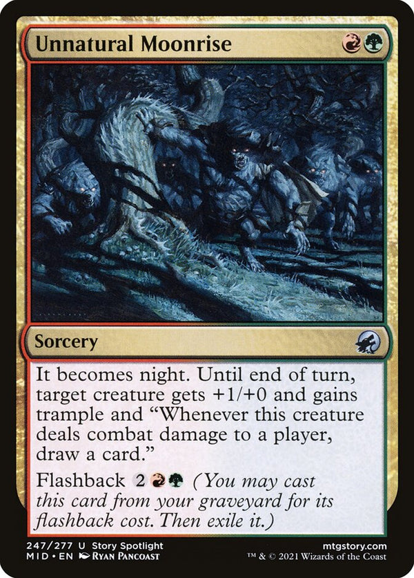 Unnatural Moonrise - Magic: The Gathering