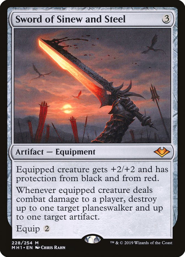 Sword of Sinew and Steel - Magic: The Gathering