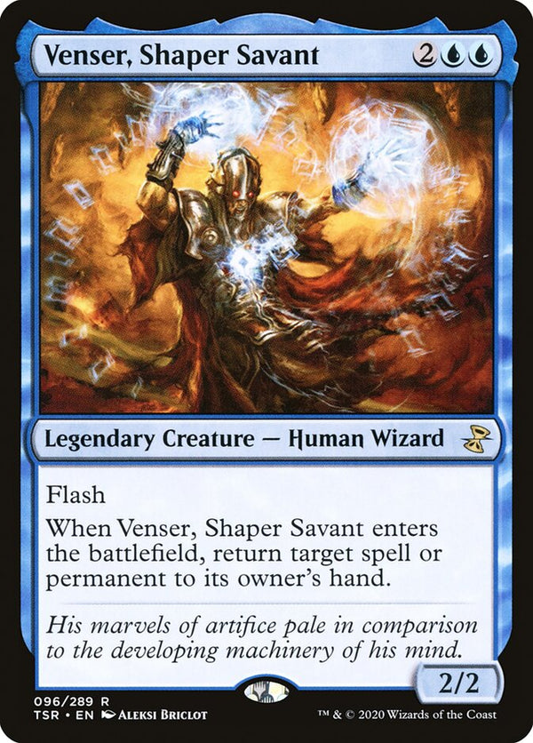 Venser, Shaper Savant - Magic: The Gathering