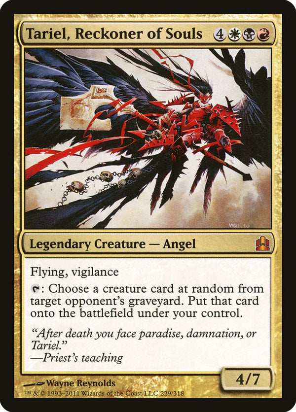 Tariel, Reckoner of Souls - Magic: The Gathering