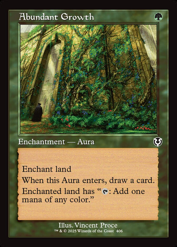 Abundant Growth (Retro Frame)
