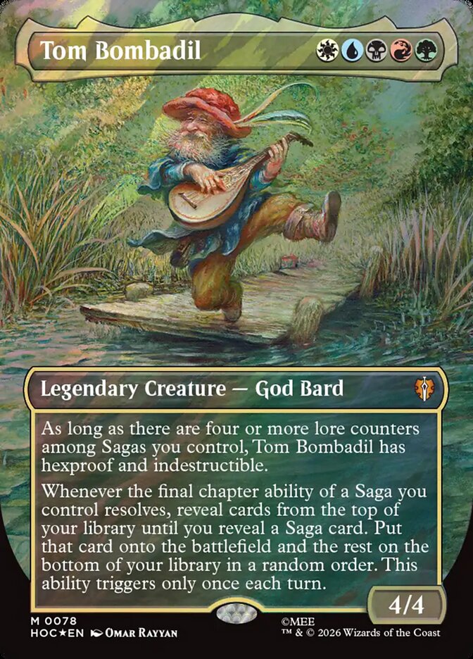 Tom Bombadil (Borderless) (Surge Foil)