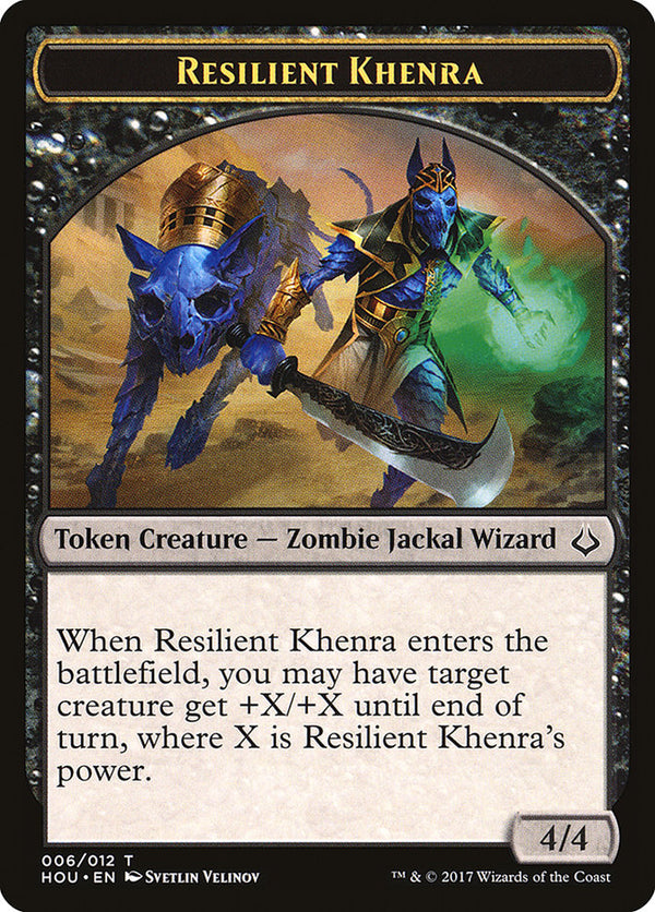 Resilient Khenra Token - Magic: The Gathering
