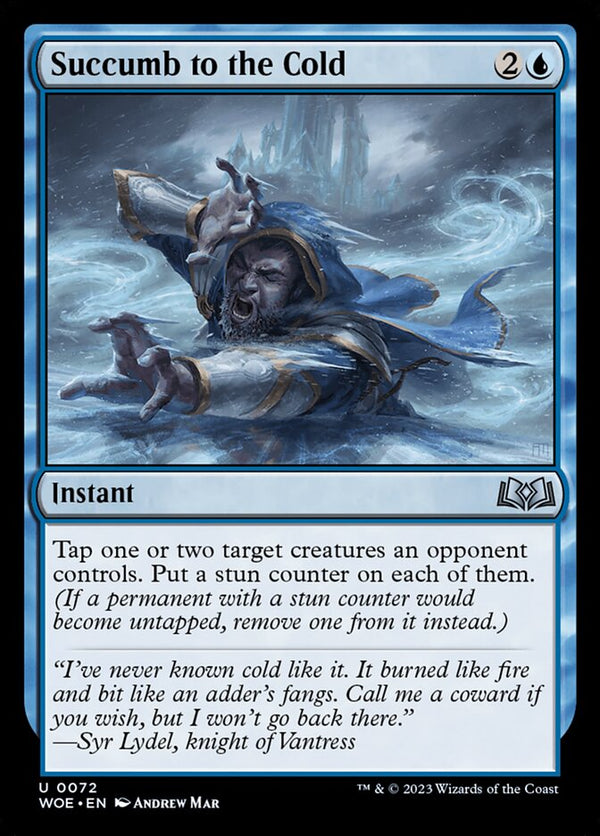 Succumb to the Cold - Magic: The Gathering