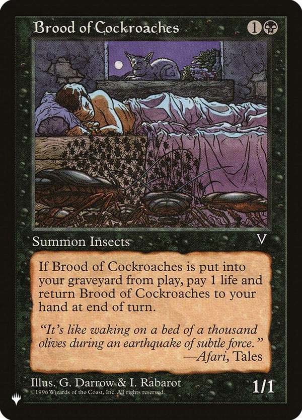 Brood of Cockroaches - Magic: The Gathering