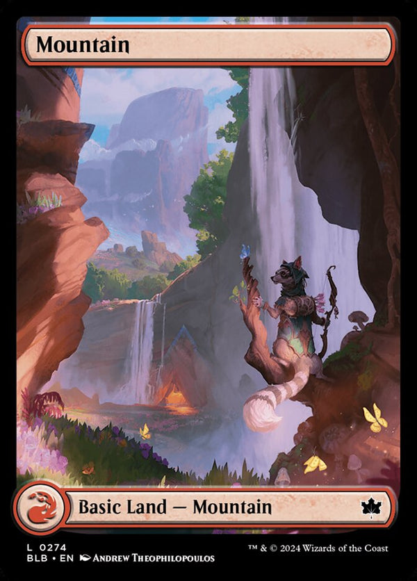 Mountain (0274) - Magic: The Gathering