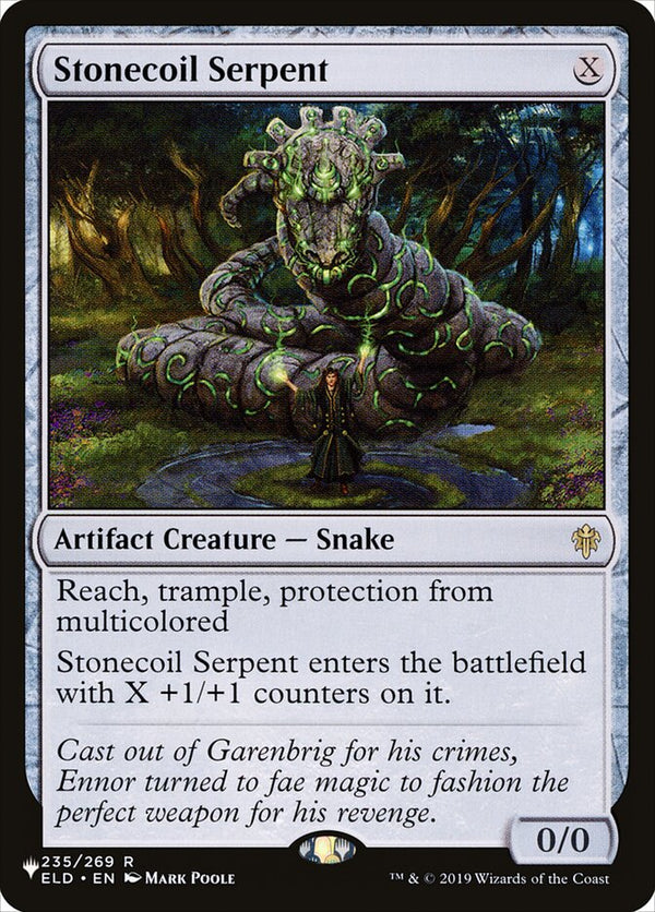 Stonecoil Serpent - Magic: The Gathering