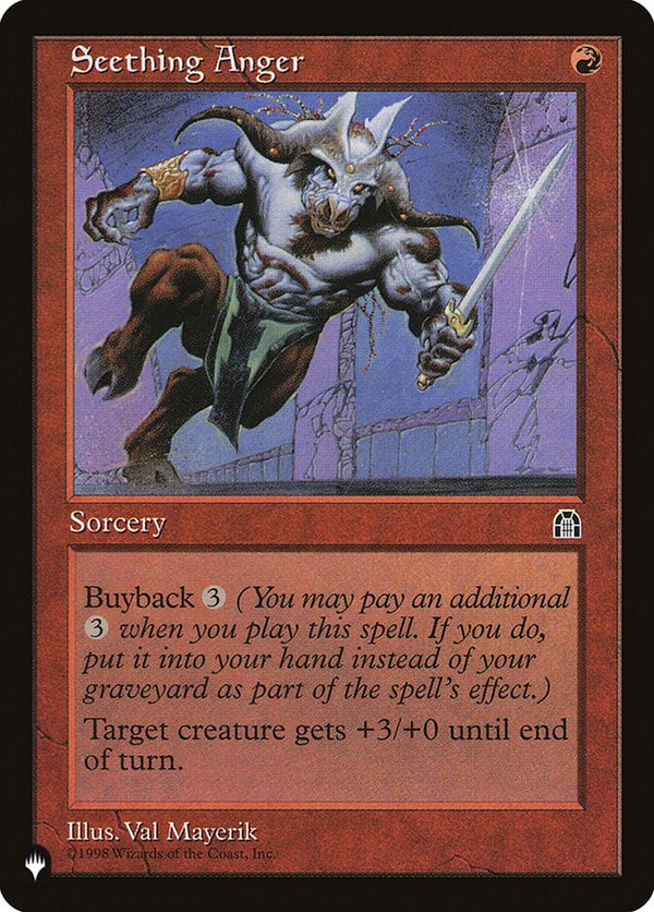 Seething Anger - Magic: The Gathering