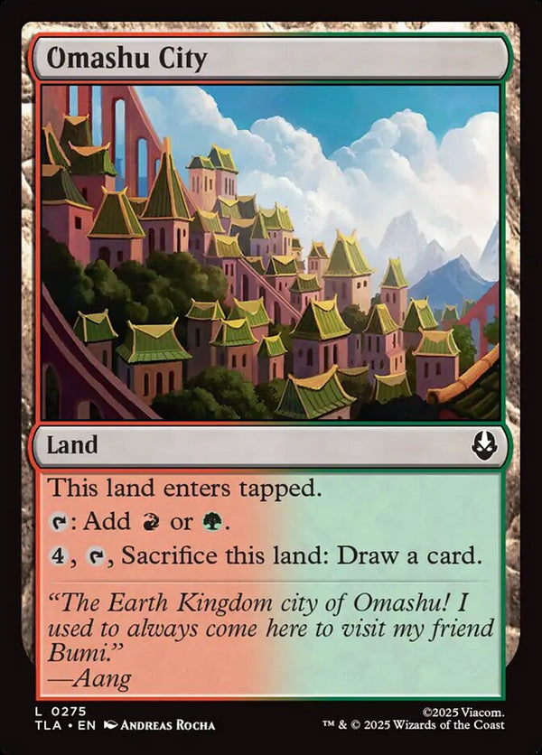 Omashu City - Magic: The Gathering