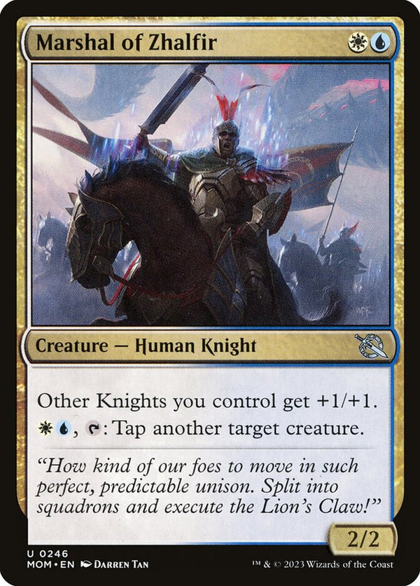 Marshal of Zhalfir - Magic: The Gathering