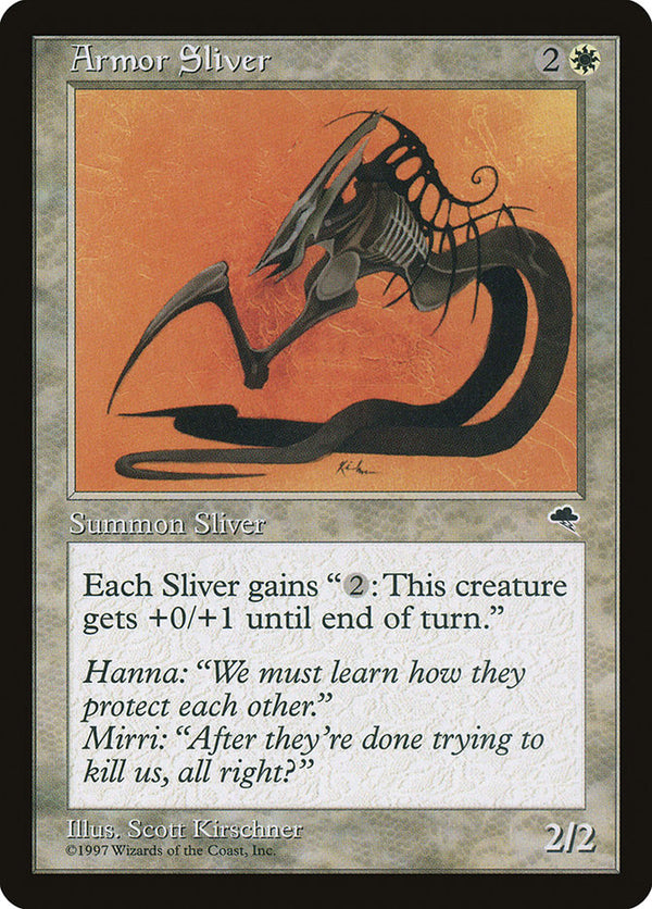 Armor Sliver - Magic: The Gathering