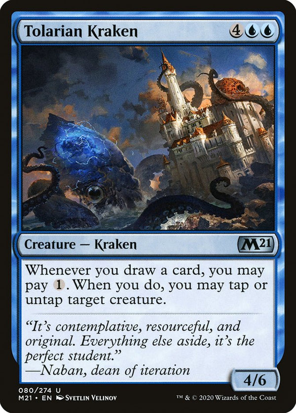 Tolarian Kraken - Magic: The Gathering