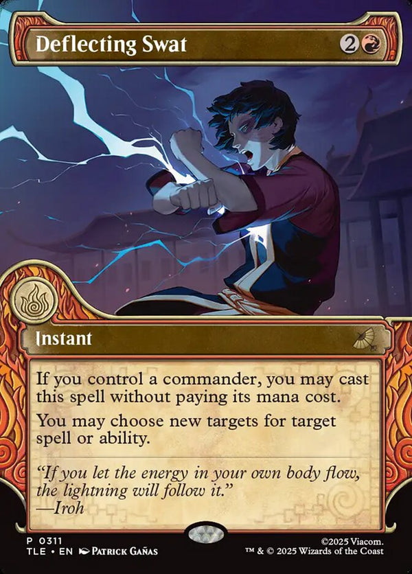 Deflecting Swat (Showcase) - Magic: The Gathering