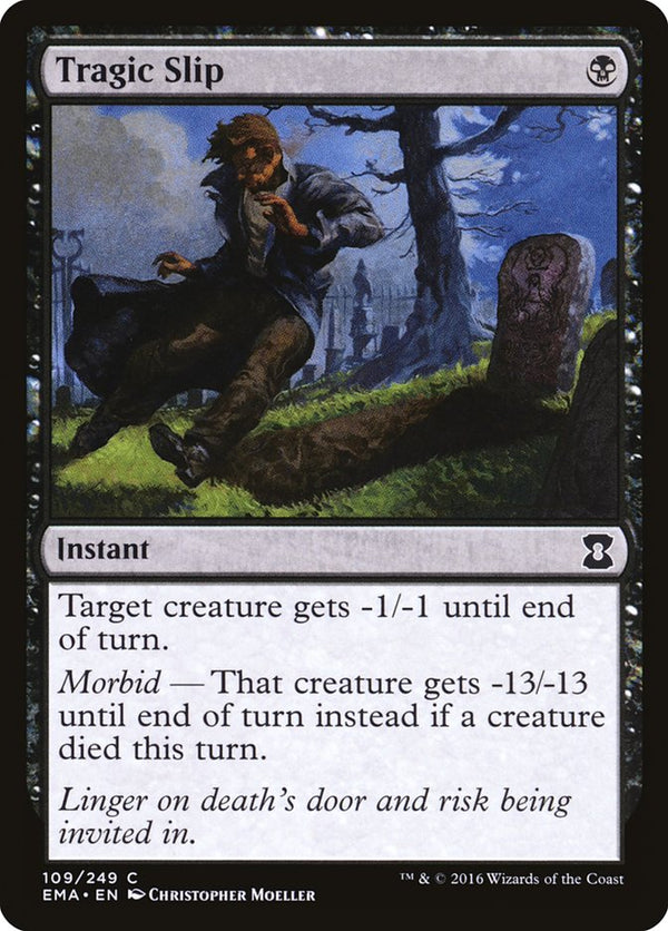Tragic Slip - Magic: The Gathering