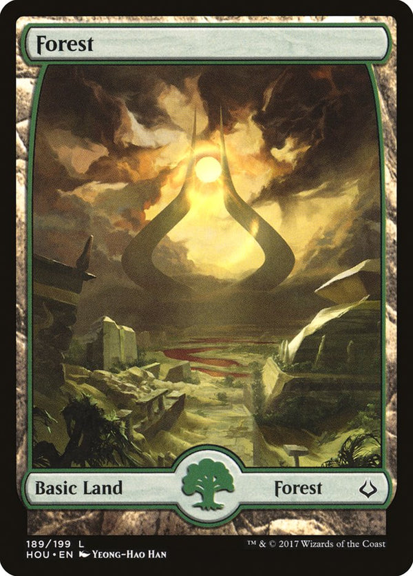 Forest (189) - Full Art - Magic: The Gathering