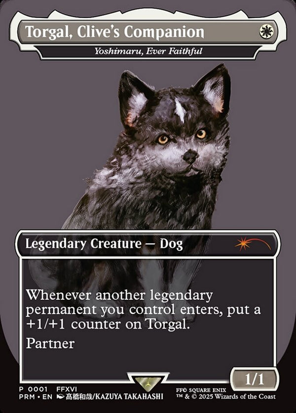 Torgal, Clive's Companion - Yoshimaru, Ever Faithful (MagicCon: Las Vegas 2025) - Magic: The Gathering