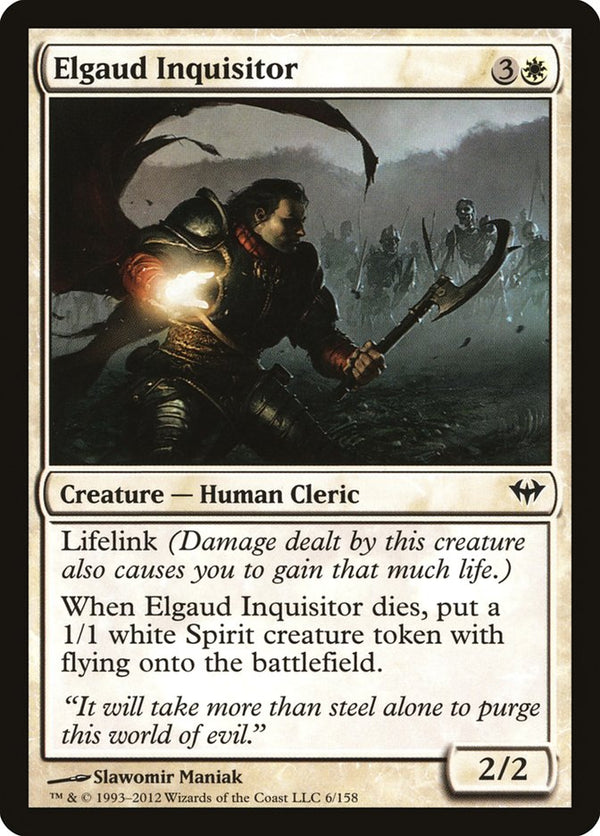 Elgaud Inquisitor - Magic: The Gathering