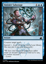 Sinister Sabotage - Magic: The Gathering