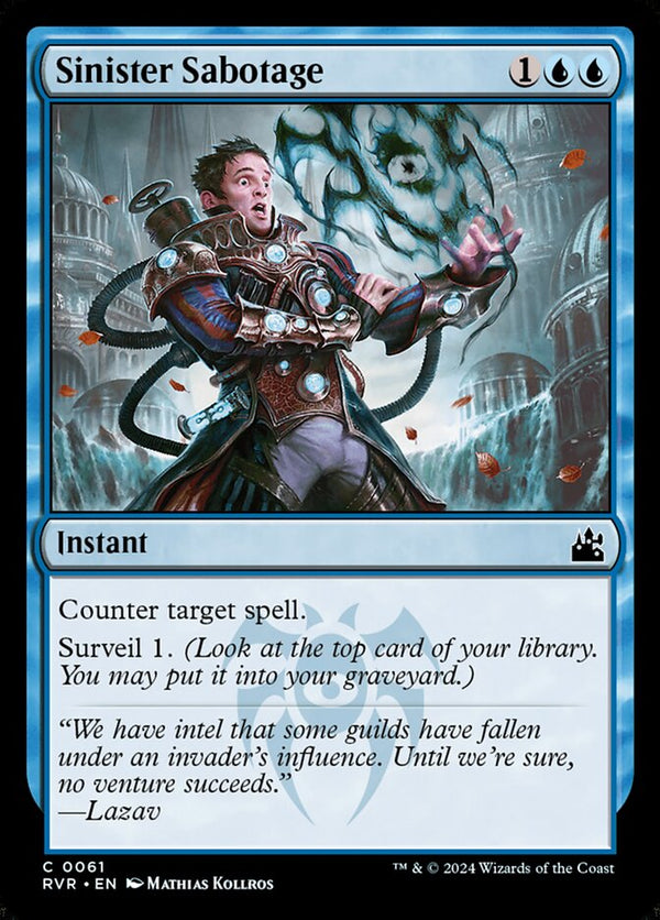 Sinister Sabotage - Magic: The Gathering