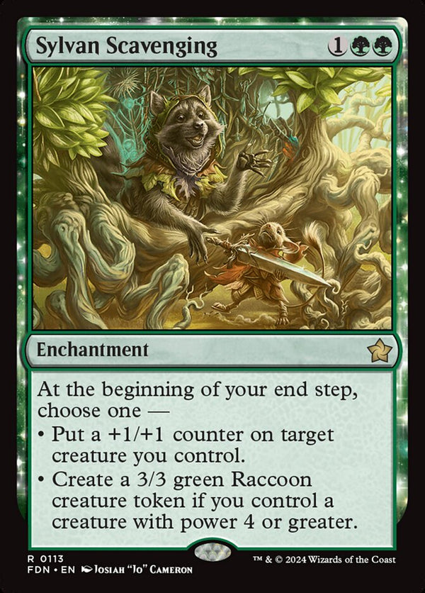 Sylvan Scavenging - Magic: The Gathering