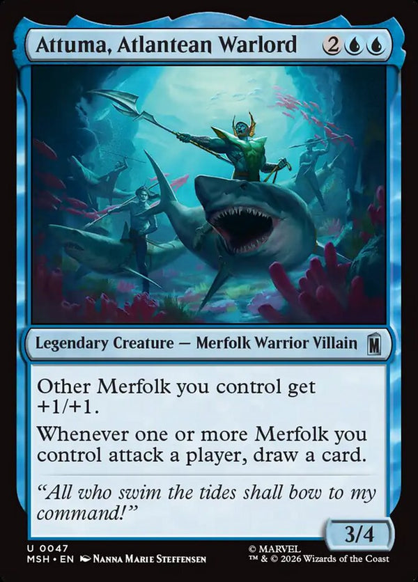 Attuma, Atlantean Warlord - Magic: The Gathering