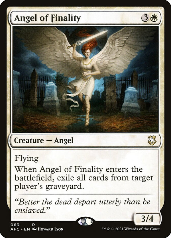 Angel of Finality - Magic: The Gathering