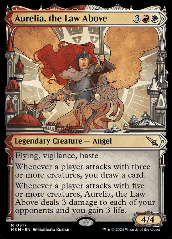 Aurelia, the Law Above (Showcase) (0317) - Magic: The Gathering