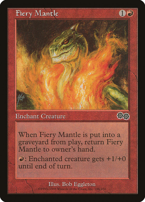 Fiery Mantle - Magic: The Gathering