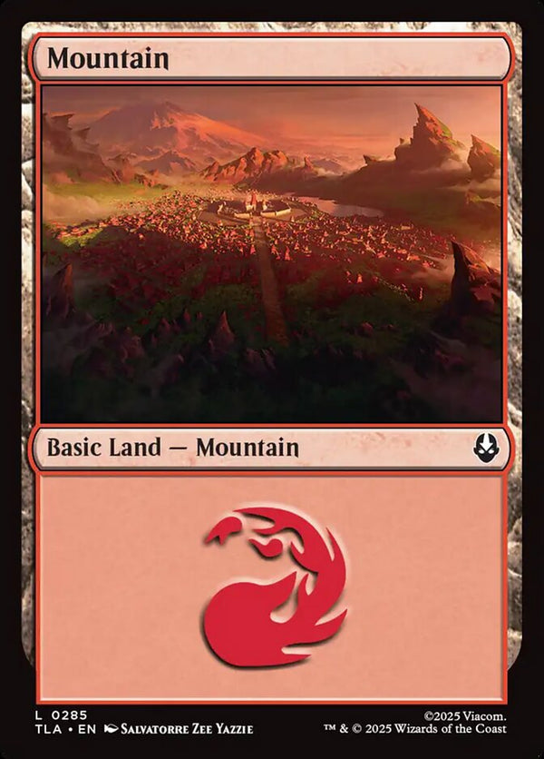 Mountain (0285) - Magic: The Gathering