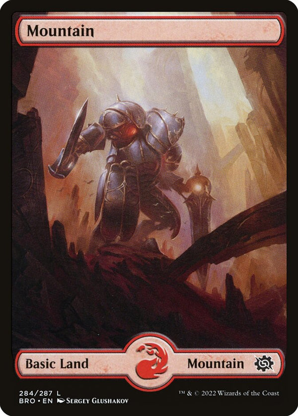 Mountain (284) - Full Art - Magic: The Gathering