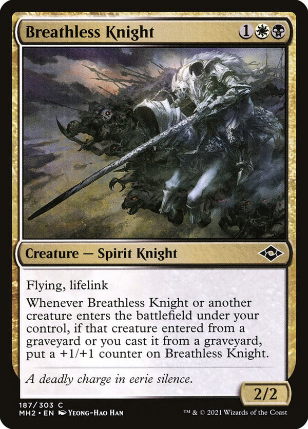 Breathless Knight - Magic: The Gathering