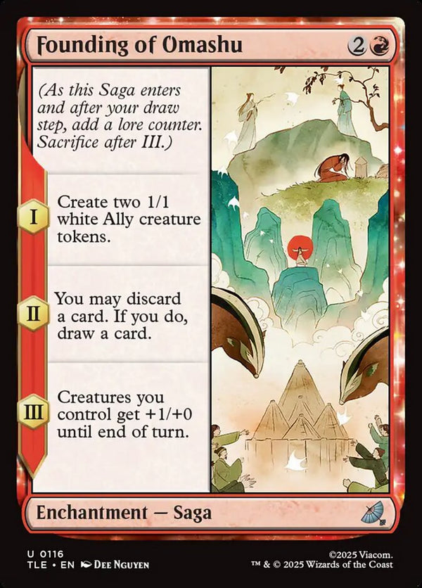 Founding of Omashu - Magic: The Gathering