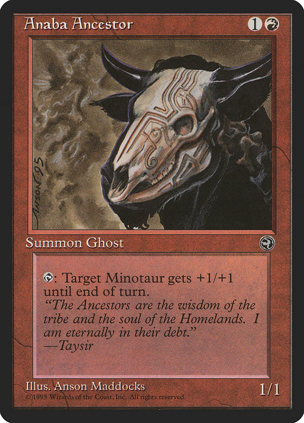 Anaba Ancestor - Magic: The Gathering
