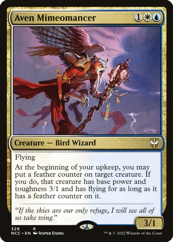 Aven Mimeomancer - Magic: The Gathering
