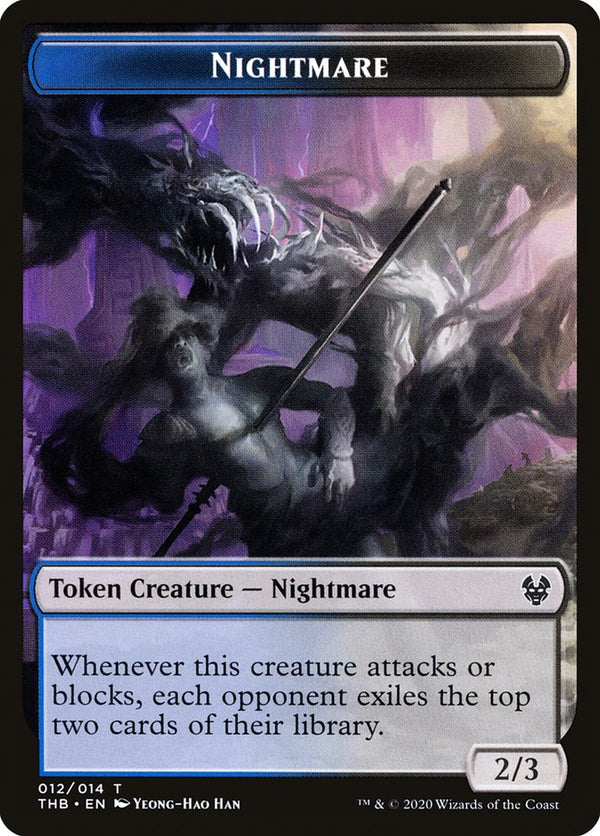Nightmare Token - Magic: The Gathering