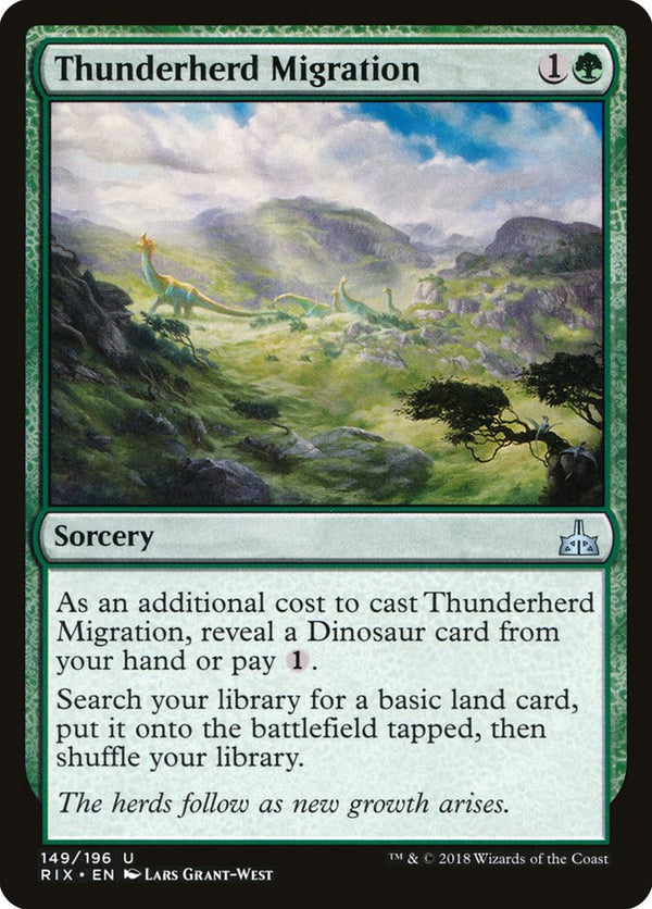 Thunderherd Migration - Magic: The Gathering