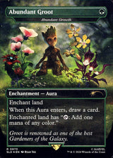 Abundant Groot - Abundant Growth (Rainbow Foil) - Magic: The Gathering