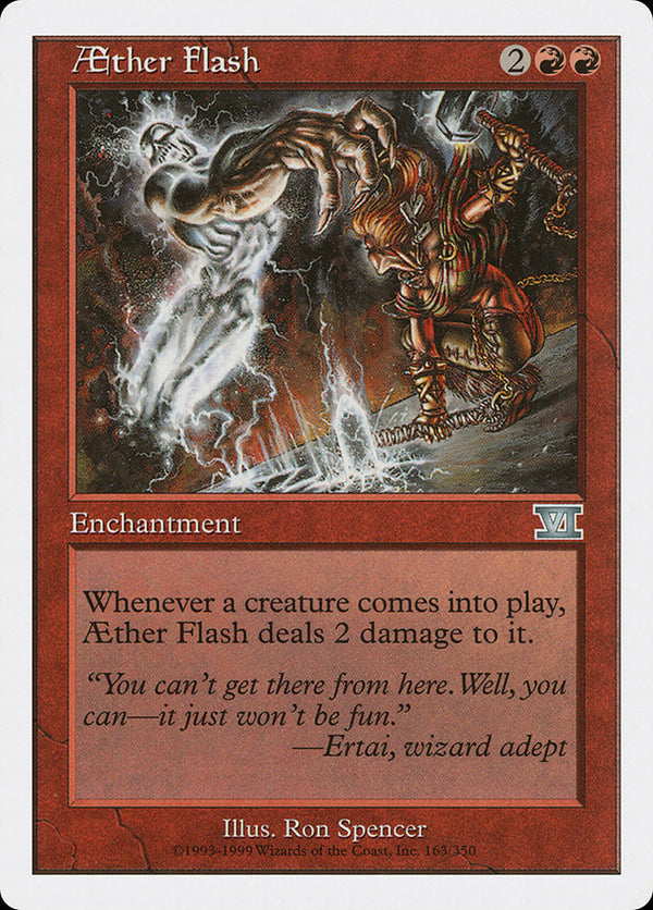 Aether Flash - Magic: The Gathering