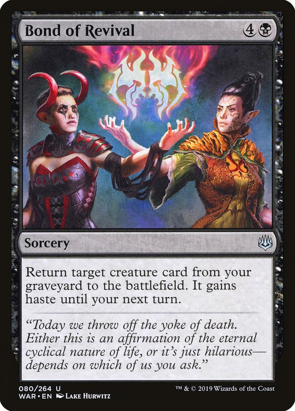 Bond of Revival - Magic: The Gathering