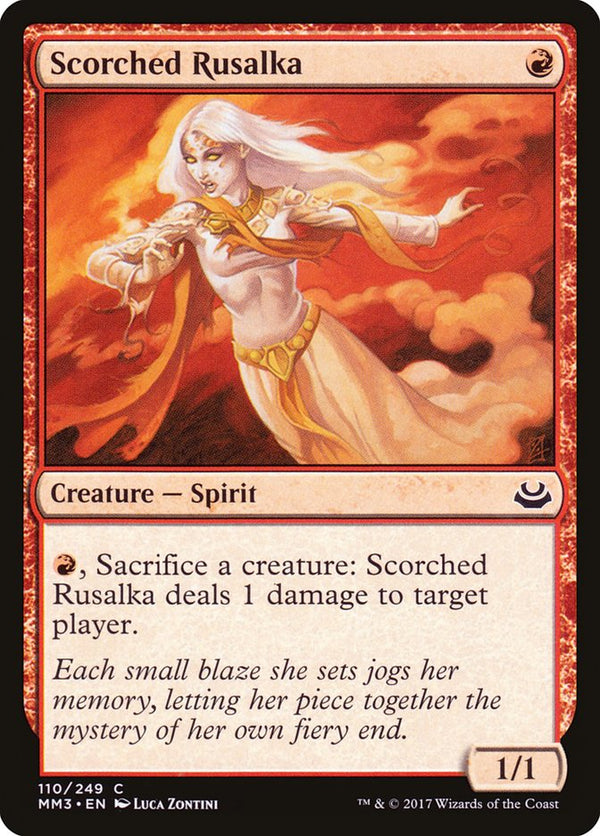 Scorched Rusalka - Magic: The Gathering