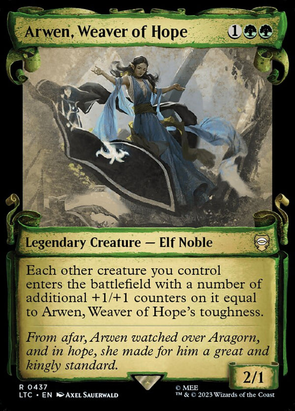 Arwen, Weaver of Hope (Showcase Scrolls) - Magic: The Gathering